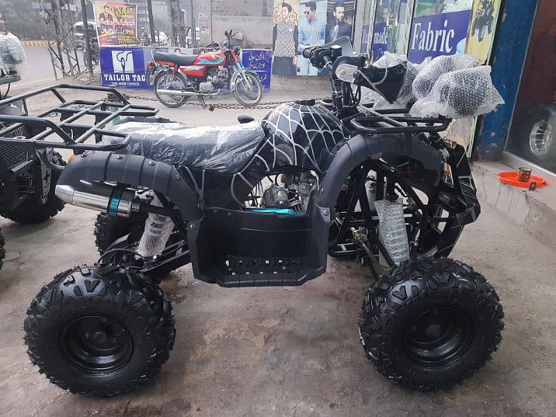 124cc brand new revers gear atv quad 4 wheels delivery all Pakistan 3