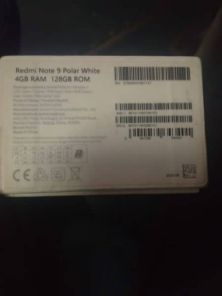 Mobile ram 4+2 ROM 128 saman only box 3