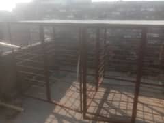 used double cage made with heavy material