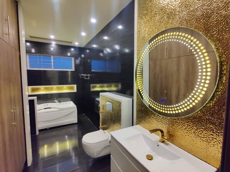 Brand New 10 Marla First Entry Spanish Latest Golden House Available For Sale In Johar Town gas available With Genuine Originals Pics By Fast Property Services Real Estate And Builders 26