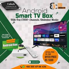 Smart TV Android IPTV Box Free 17000+ Tv Programs Free Home Delivery 0