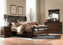 Solid Sheesham Wood Victorian Bedset - Life Time Guarantee 0