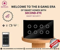Smart Wifi 8 Gangs
