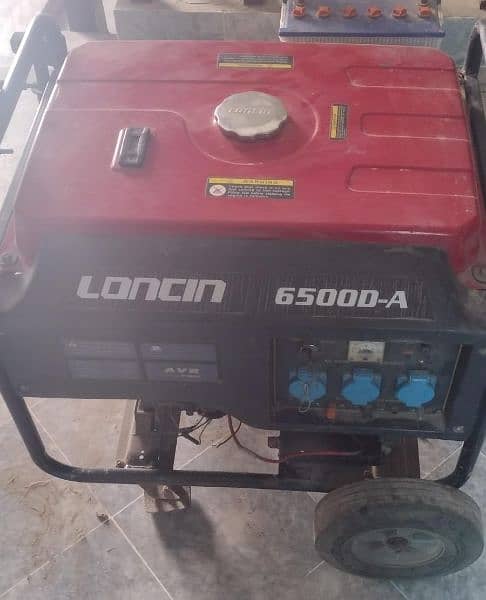 Loncin 6500D-A Generator 5kv 0