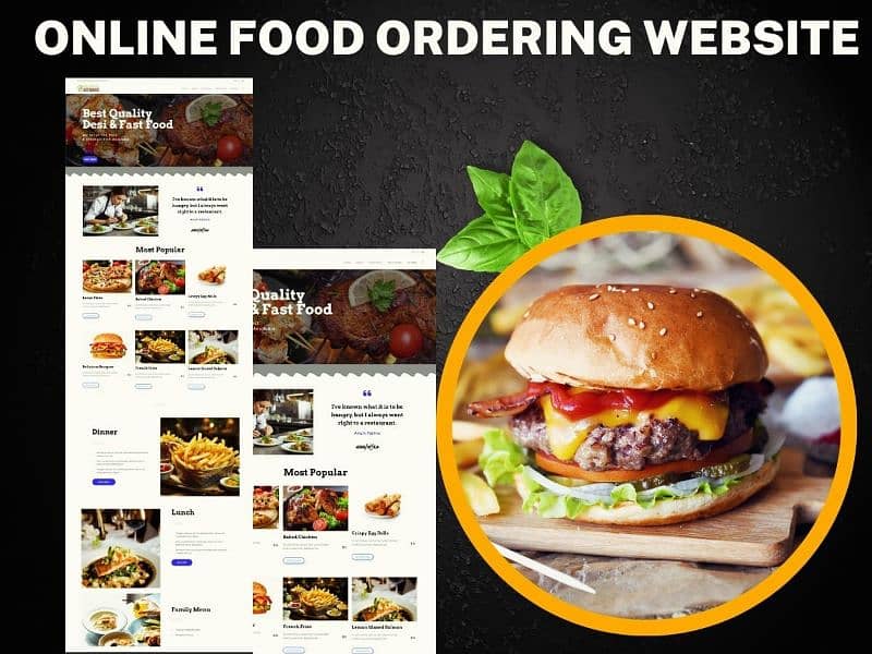 Online Food Ordering Webste at WordPress 0