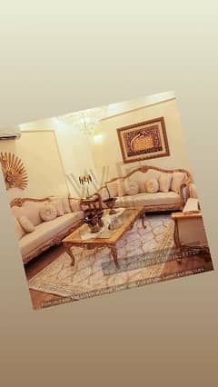 Luxury Sofa 5 Seater (3+2) Sheesham Wood