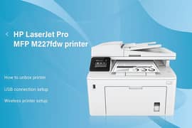 HP LaserJet M227fdw Wireless MFP Printer