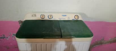 Haier washing machine and double tap good working condition