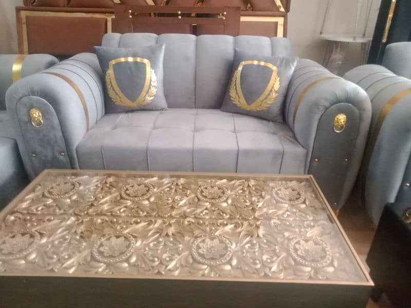 6 seetar sofa set beautiful backle style 4