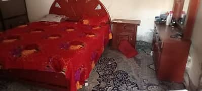 double bed without mattress