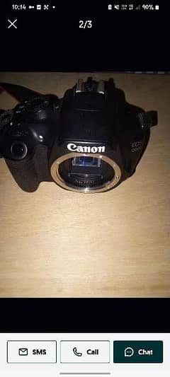 canon eos 1200d with lens 18-55mm