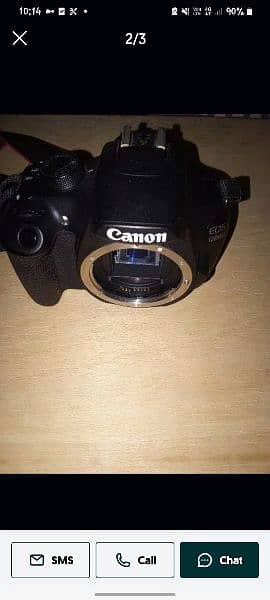 canon eos 1200d with lens 18-55mm 0