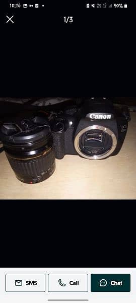 canon eos 1200d with lens 18-55mm 3