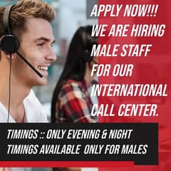 International Call Center is in search of fresh & experience Staff. 0