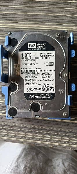 hard drive in PC 1tb10+10 condition 1