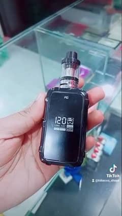 P10 Vapeq120watts with 2 coils   total original just box open. Rs 5500