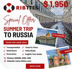Russia Family Tours Luxury Pack with 5 Star