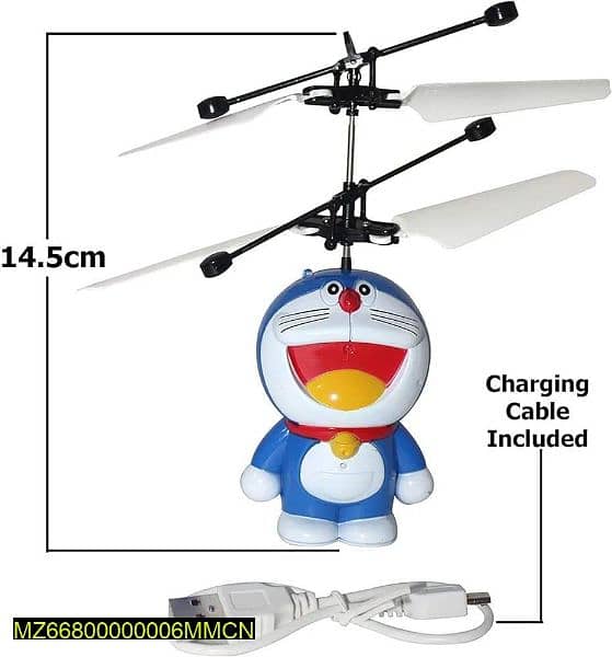 Doraemon flying hand dictation sensor dronesensor drone 0