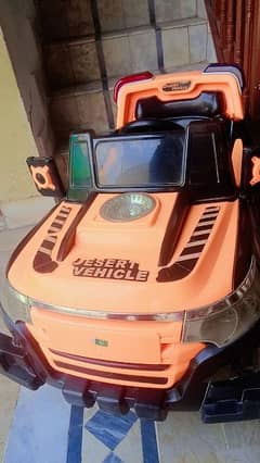 Kids electronic  jeep fully on new batteries