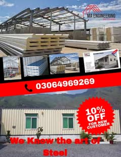 prefabricated buildings and steel structure 0