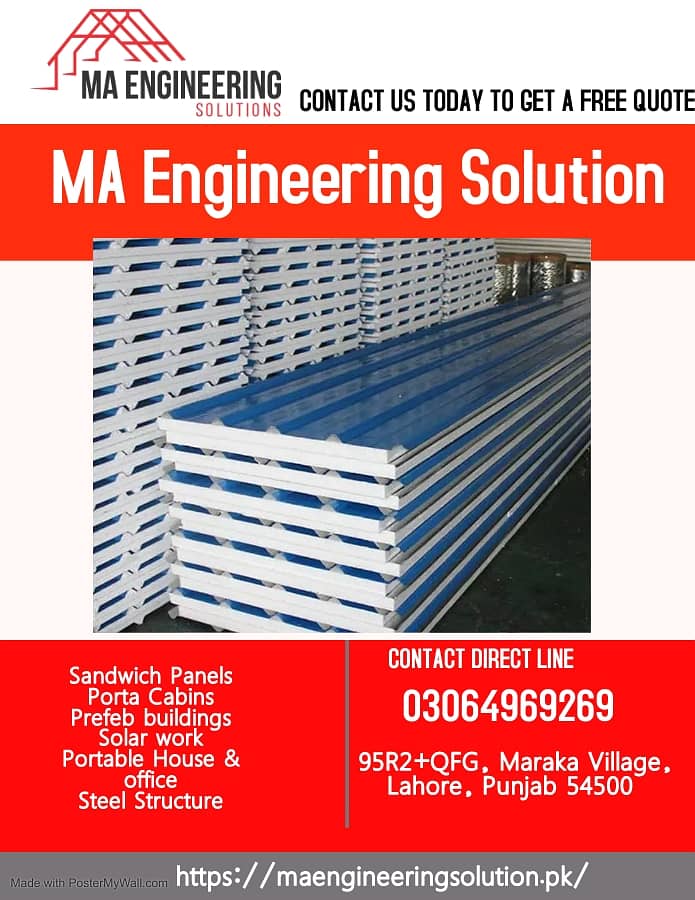 EPS Sandwich Panel & PU sandwich panel 0