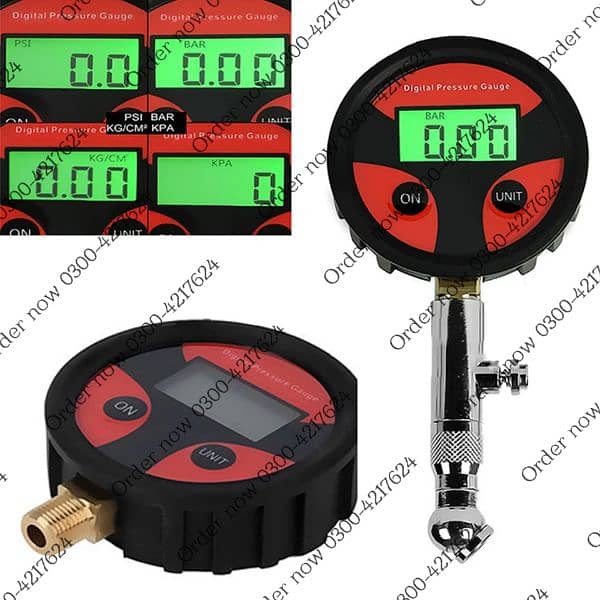 Tire colour Pressure Gauge air pump Digital Tire Pressure gauge 0