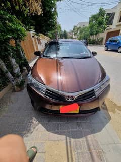 corolla 2015 registered 2016 in good condition