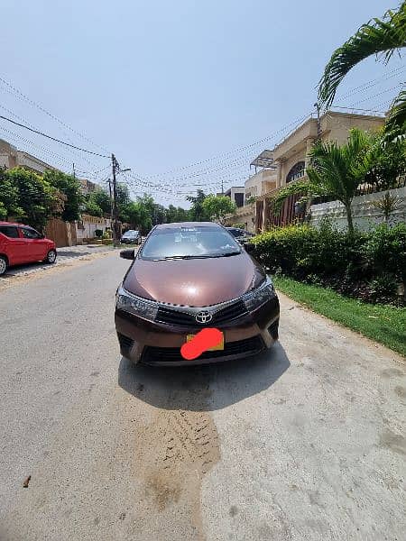 corolla 2015 registered 2016 in good condition 1