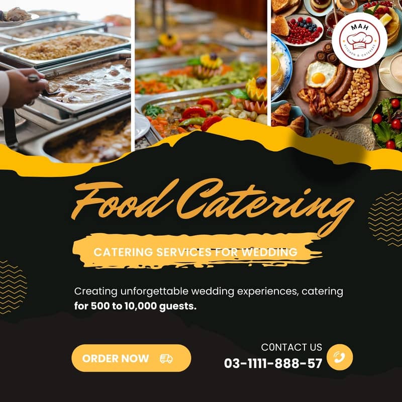 Catering & Restaurant, Catering Service for Wedding, Event & Parties 1