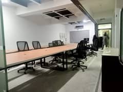 2 KANAL SPACE FULLY FURNISHED OFFICE FOR RENT IN GARDEN TOWN 0