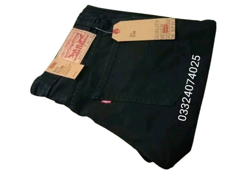 jeans pent exported Levis denim chino Coton dress slim fit steachable 5