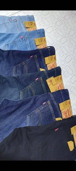 jeans pent exported Levis denim chino Coton dress slim fit steachable 6