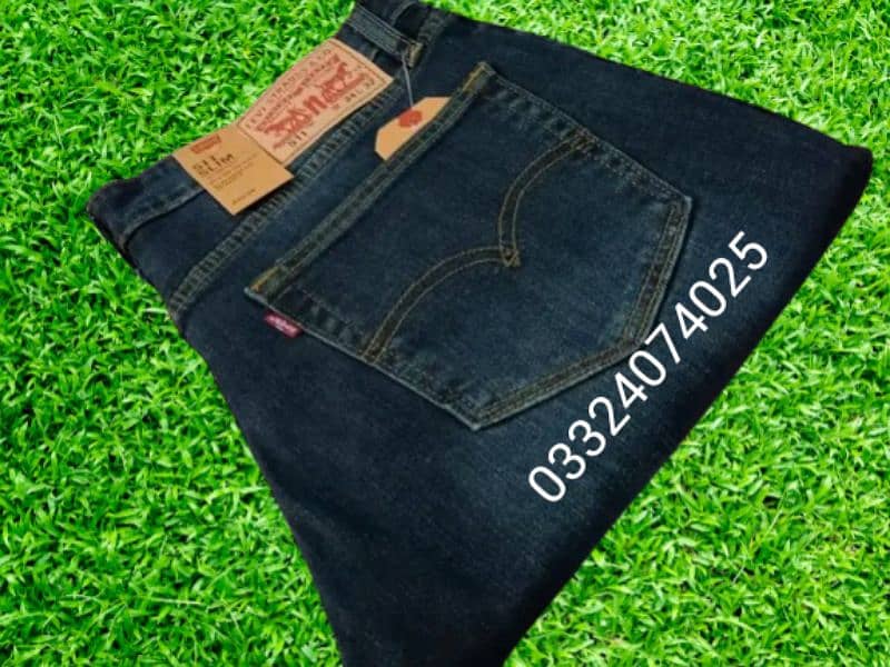 jeans pent exported Levis denim chino Coton dress slim fit steachable 7