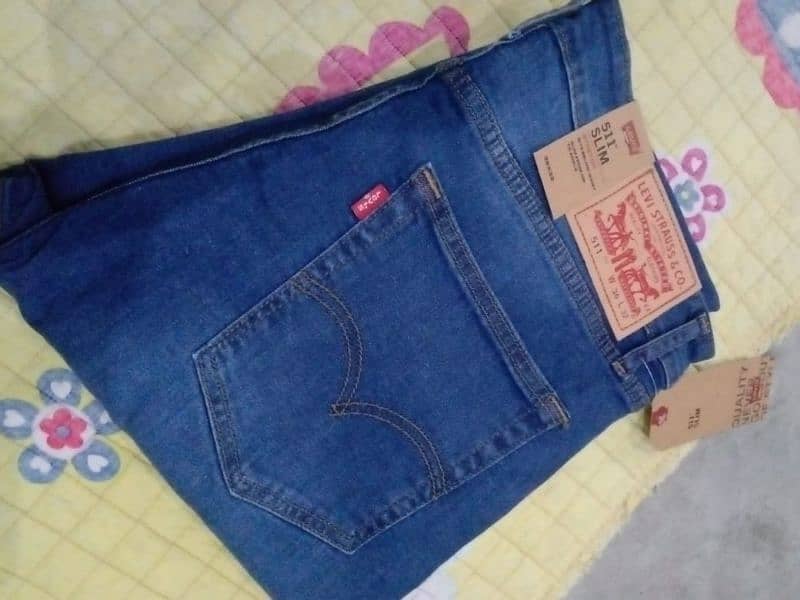 jeans pent exported Levis denim chino Coton dress slim fit steachable 18