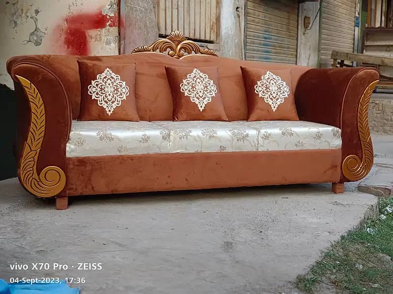 3,2,1 Seater Sofa / L Shape sofa/Poshish Sofa 2