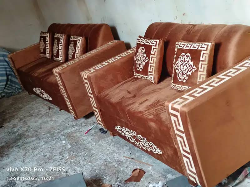 3,2,1 Seater Sofa / L Shape sofa/Poshish Sofa 4