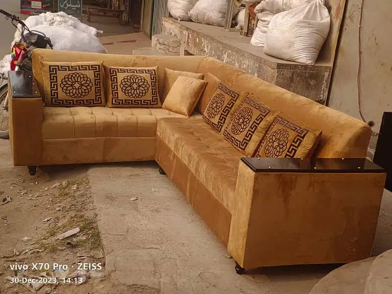 3,2,1 Seater Sofa / L Shape sofa/Poshish Sofa 5