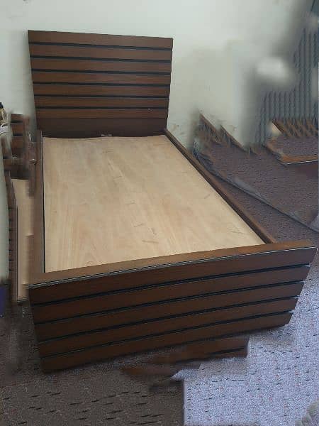 Wooden Bed Single 0