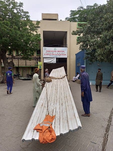 Steel Sheets Galvanized , Prepaid, plain & Corrugated for Roofing 8