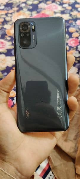 redmi note 10 4 / 128 with box no charger 1