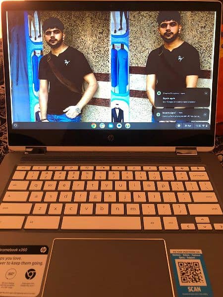 HP Chromebook 360 digree touch screen 1