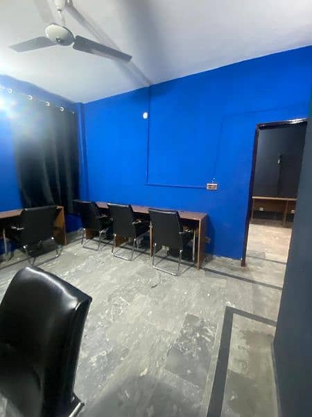 Fully furnished office near Allah ho gol chkr with all setup 10