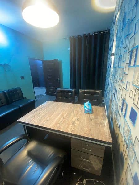 Fully furnished office near Allah ho gol chkr with all setup 17