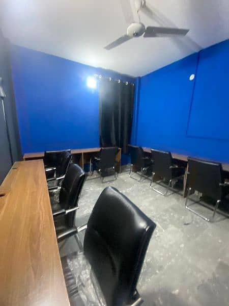 Fully furnished office near Allah ho gol chkr with all setup 18