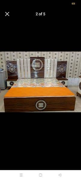 bed set/ king size/wooden set/sheesham wood bed 1