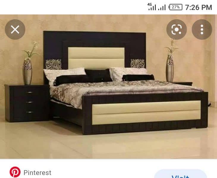 bed set/ king size/wooden set/sheesham wood bed 3