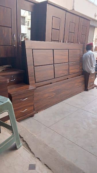 bed set/ king size/wooden set/sheesham wood bed 6
