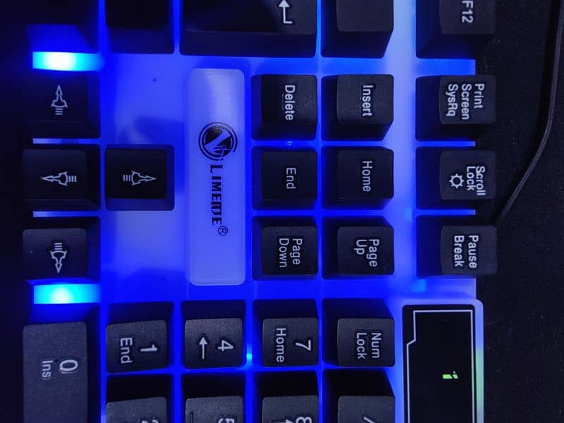 Gaming Semi Mechanical keyboard with RGB lights. Mechanical feel. 3