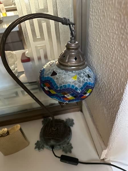 hand made mosaic lamp 0