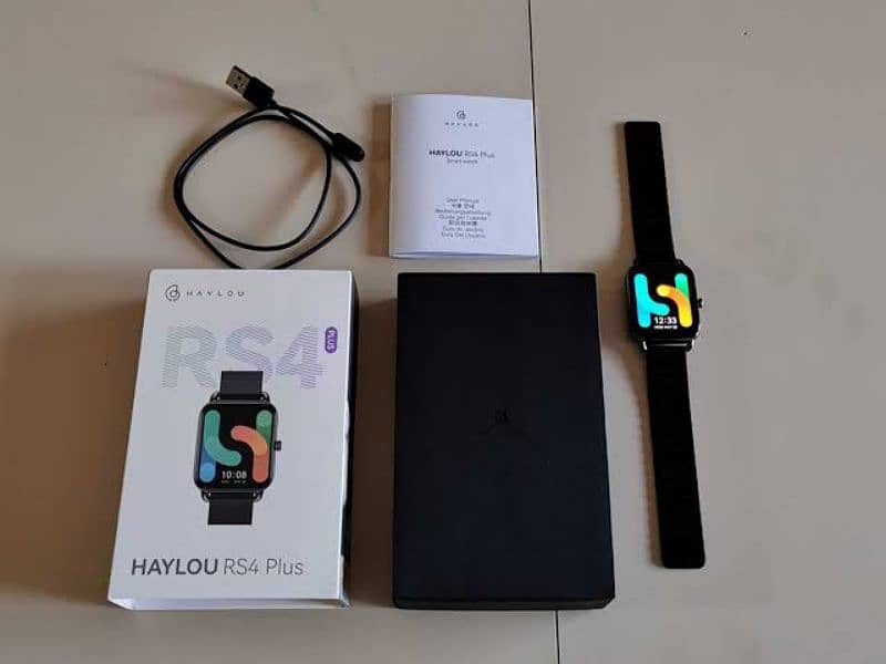 Haylou RS4 plus branded smart watch 0